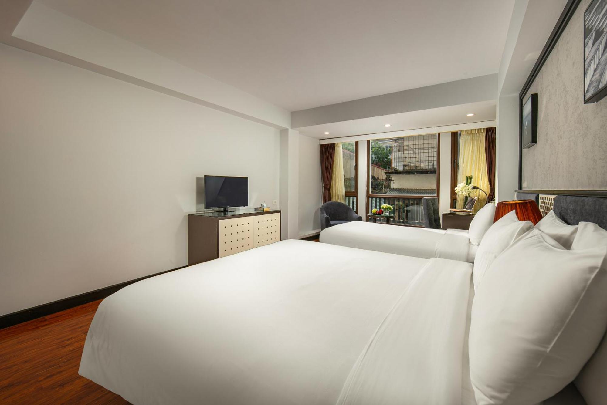 Hanoi La Palm Premier Hotel & Spa Exterior foto